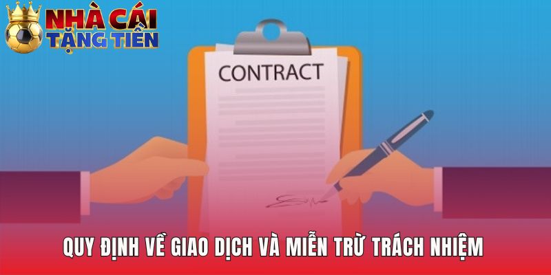 Điều khoản sử dụng miễn trừ trách nhiệm với lỗi khách quan