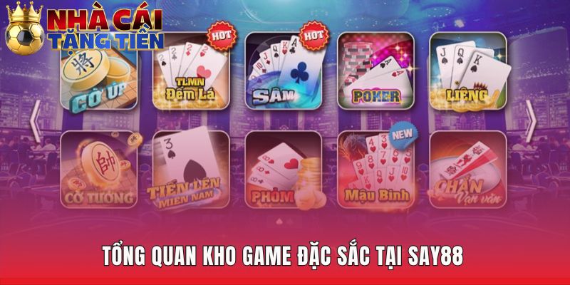 Kho game Say88 chinh phục người chơi bằng đồ họa sống động